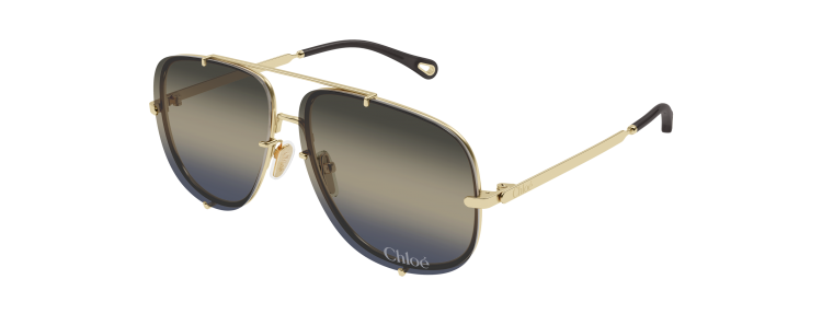 Chloé CH0348S-005 - Or Temple Or...