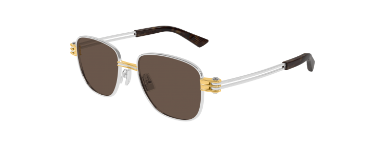 Bottega Veneta BV1380S-001 - Argent...