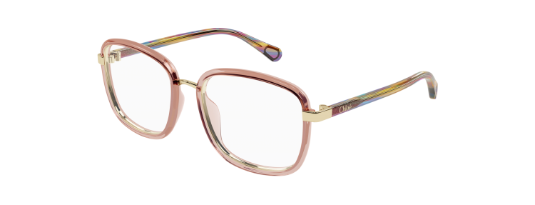 Chloé CC0025O-001 - Rose / Transparent