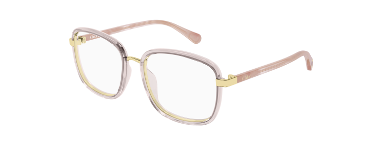 Chloé CC0025O-006 - Rose / Transparent