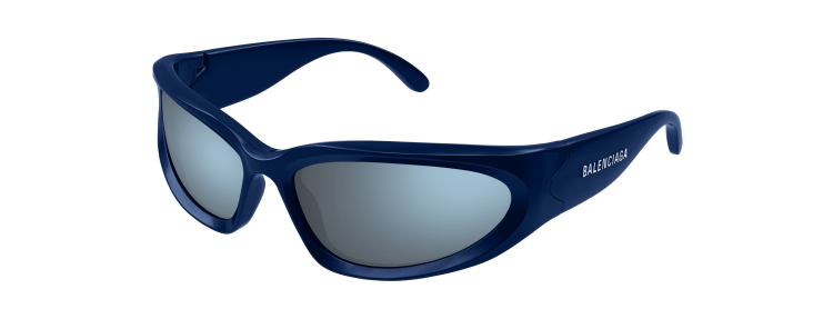 Balenciaga BB0157S-009 - Bleu