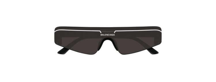 Balenciaga BB0003S-001 - Gris