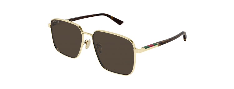 Gucci GG1965SK-002 - Or Temple Havane...