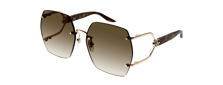 Gucci GG1562S-002 - Or Temple Havane...