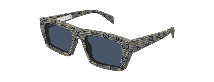 Gucci GG2020S-005 - Beige / Bleu