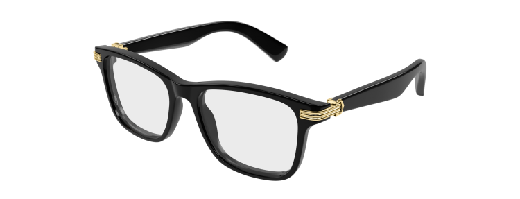 Cartier CT0658O-001 - Noir / Transparent