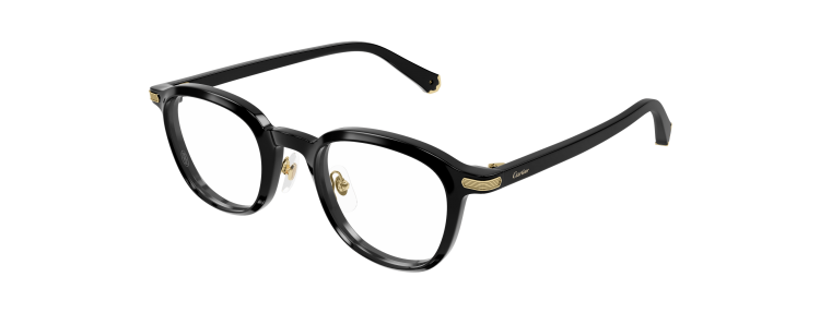 Cartier CT0560O-001 - Noir / Transparent