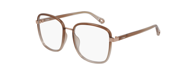 Chloé CH0034O-001 - Orange / Transparent