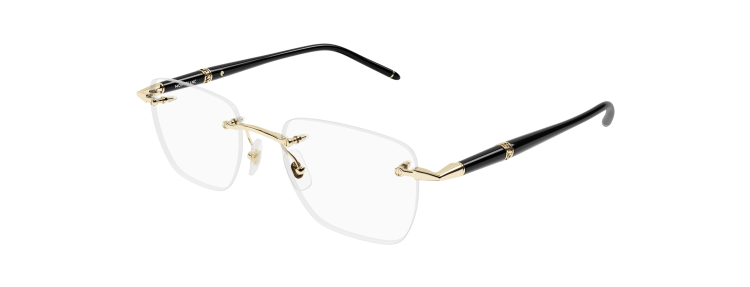 Montblanc MB0346O-001 - Or / Transparent
