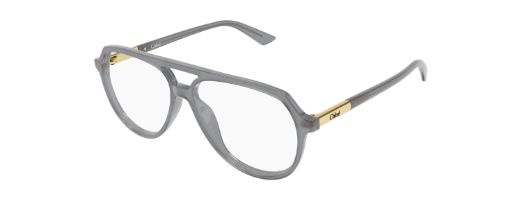 Chloé CH0366O-005 - Gris / Transparent