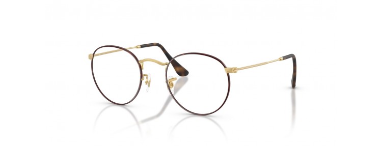 Ray-Ban RX3447V 3188 Round Metal -...
