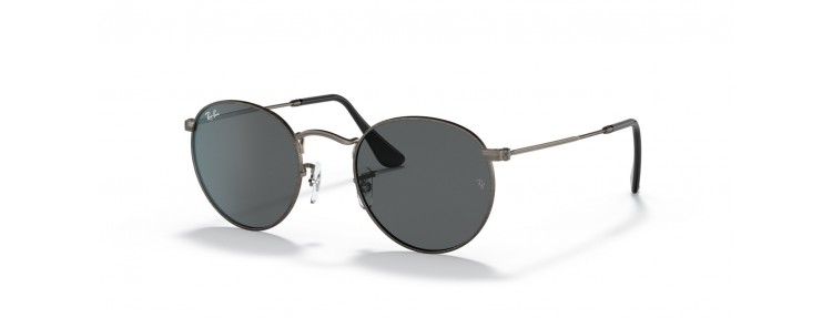 Ray-Ban RB3447 9229B1 Round Metal -...