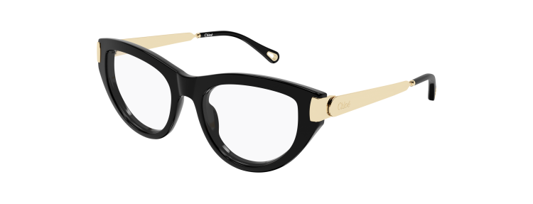 Chloé CH0352O-001 - Noir / Transparent