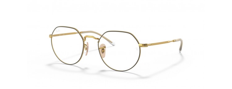 Ray-Ban RX6465 2890 Jack - Noir mat...