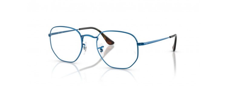 Ray-Ban RX6448 2520 Hexagonal - Bleu...