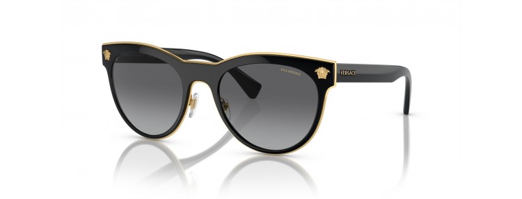 Versace VE2198 1002T3 - - Noir / Gris...