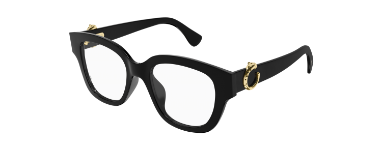 Cartier CT0566O-005 - Noir / Transparent