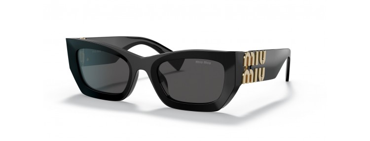 Miu Miu MU 09WS 1AB5S0 - Noir / Gris...