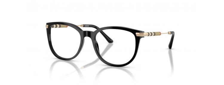 Burberry BE2255Q 3001 - Noir - 51 mm