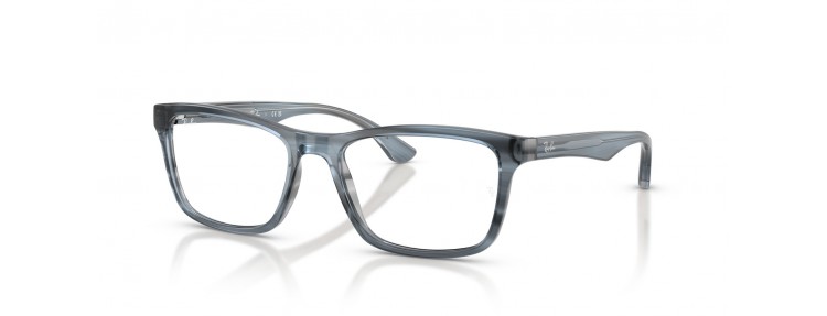 Ray-Ban RX5279 8456 - Rayé bleu - 53...