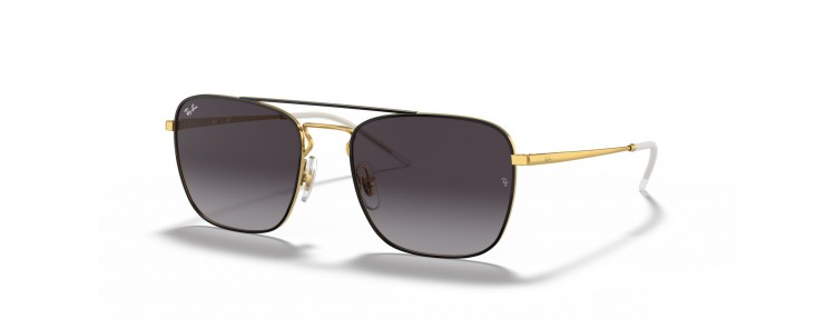 Ray-Ban RB3588 90548G - Noir sur or /...