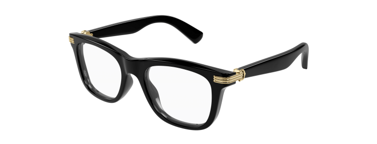 Cartier CT0558O-001 - Noir / Transparent