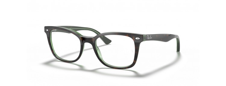 Ray-Ban RX5285 2383 - Havana sur vert...