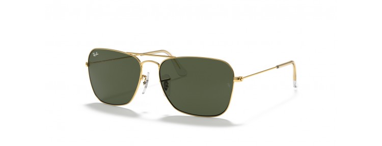Ray-Ban RB3136 001 Caravan - Doré...