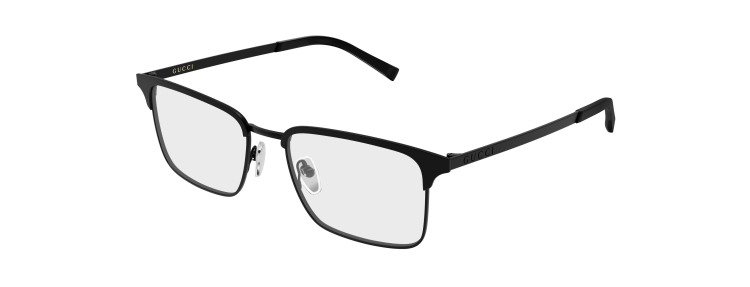 Gucci GG2136O-006 - Noir / Transparent