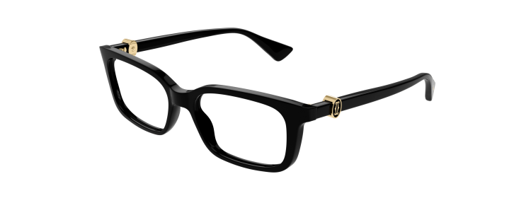 Cartier CT0525O-005 - Noir / Transparent