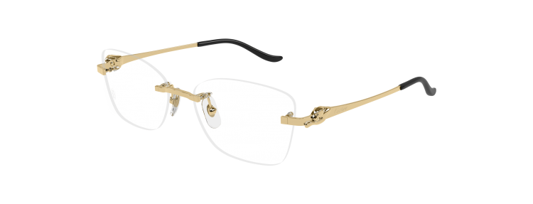 Cartier CT0522O-001 - Or / Transparent
