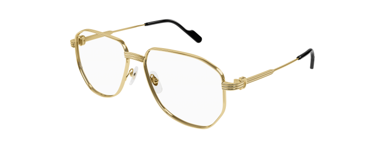 Cartier CT0484O-001 - Or / Transparent
