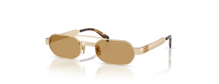 Miu Miu MU B52S 22M10Y - Or ancien /...