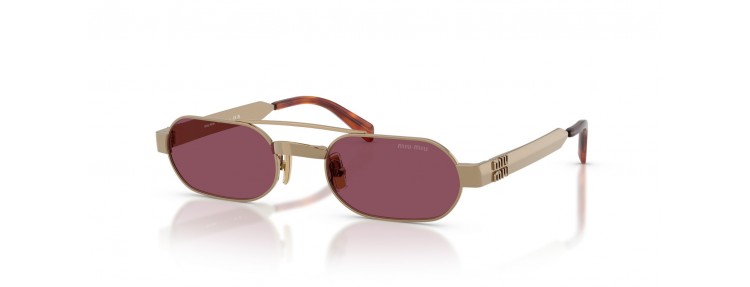 Miu Miu MU B52S 7OE30Y - Laiton /...