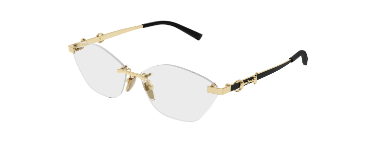 Gucci GG2050O-001 - Or / Transparent