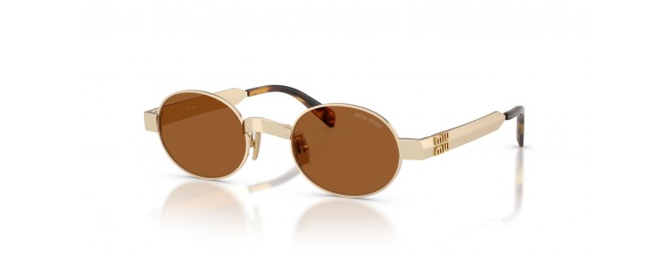 Miu Miu MU B51S 22M20V - Old gold /...