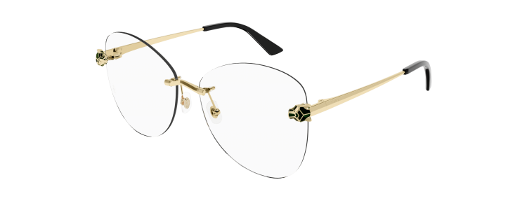 Cartier CT0418O-001 - Or / Transparent