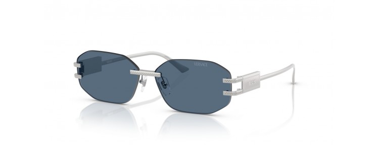 Versace VE2274 100080 - Argent / Bleu...