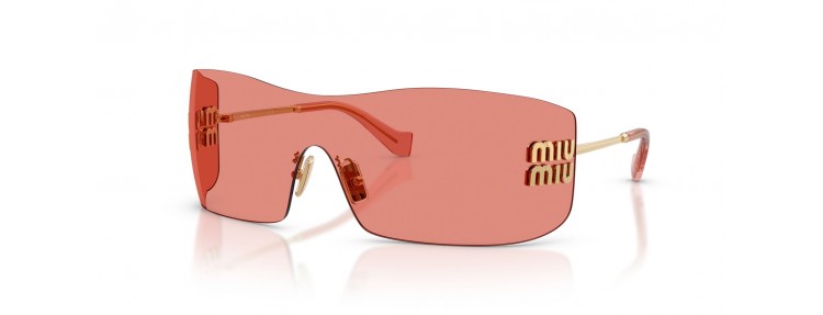 Miu Miu MU B53S 5AK20Y - Or / Rouge -...