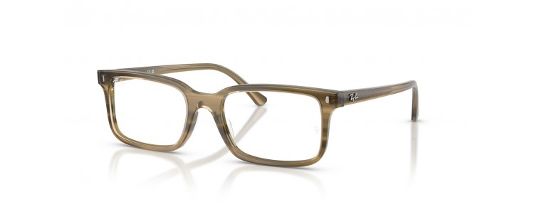 Ray-Ban RX5445 8454 - Rayé vert - 52...