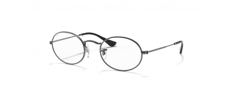 Ray-Ban RX3547V 2502 Oval - Gunmetal...