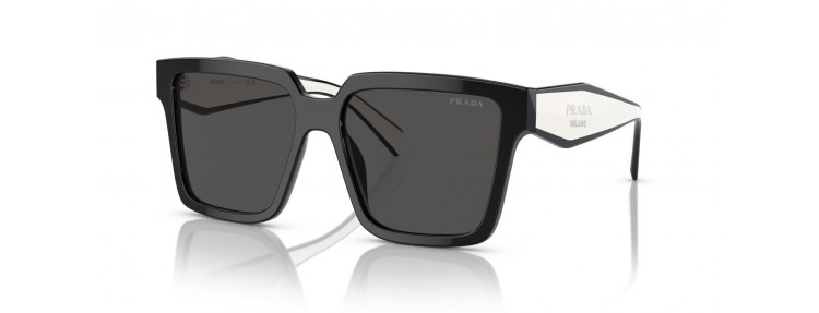 Prada PR 24ZS 1AB5S0 - Noir / Gris...