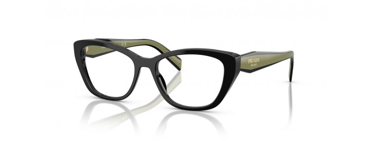 Prada PR 19WV 03K1O1 - Noir - 53 mm