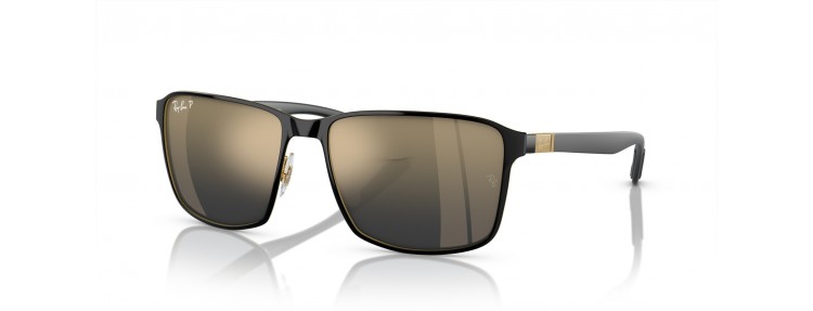 Ray-Ban RB3721CH 187/J0 - Noir sur or...