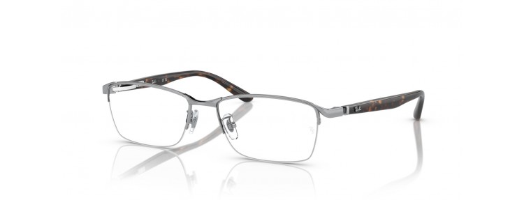 Ray-Ban RX6501D 2595 - Argent - 55 mm