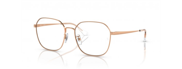 Ray-Ban RX6490D 3094 - Or rose - 56 mm