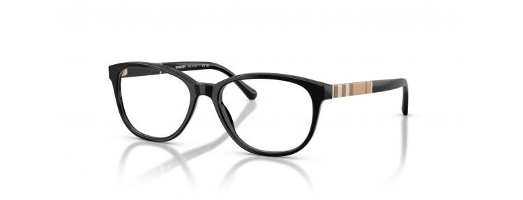 Burberry BE2172 3001 - Noir - 52 mm