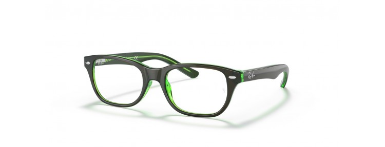 Ray-Ban RY1555 3665 - Marron sur vert...