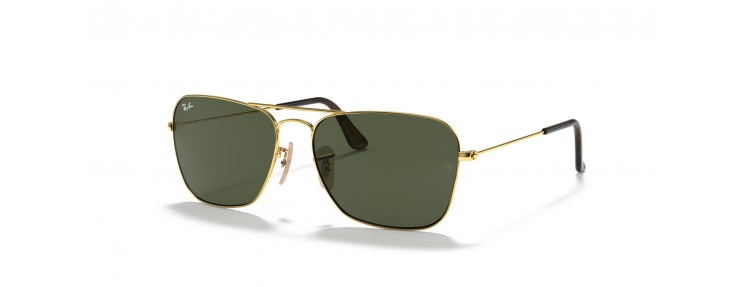 Ray-Ban RB3136 181 Caravan - Doré...