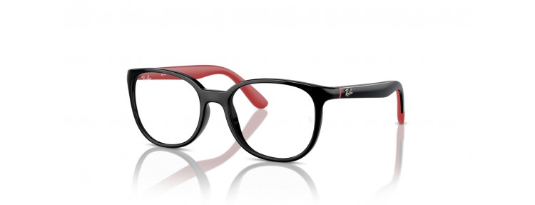 Ray-Ban RY1631 3928 - Noir sur rouge...